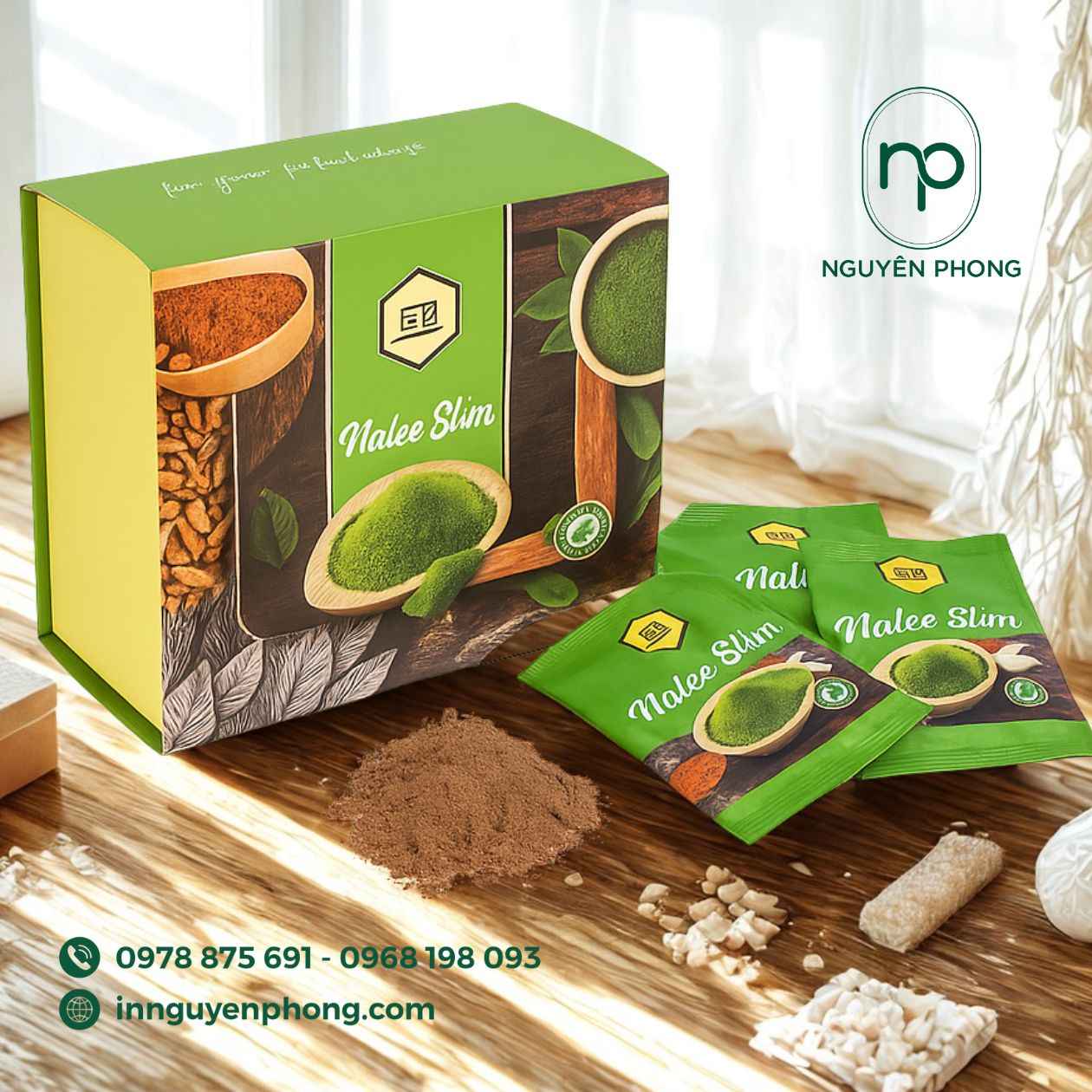 mẫu hộp giấy đựng caccao